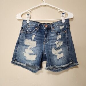 Rock And Republic Hula Shorts Womens Size‎ 2 Distressed